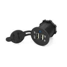 CARPRIE дропшиппинг 12 V автомобильное зарядное устройство для мобильного телефона двойной USB зарядное устройство выход адаптера питания