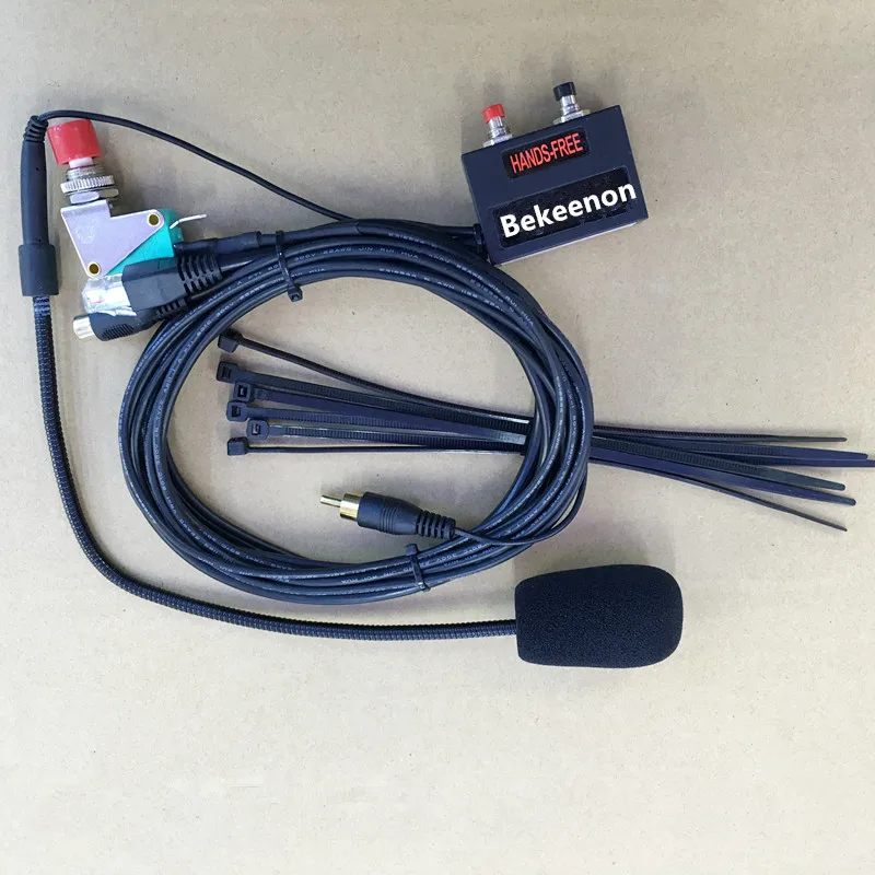 Handfree микрофон спикер 8 контактов для Kenwood TK868G TM471A TM481A NX700 TK7150 и т. Д. Автомобильное