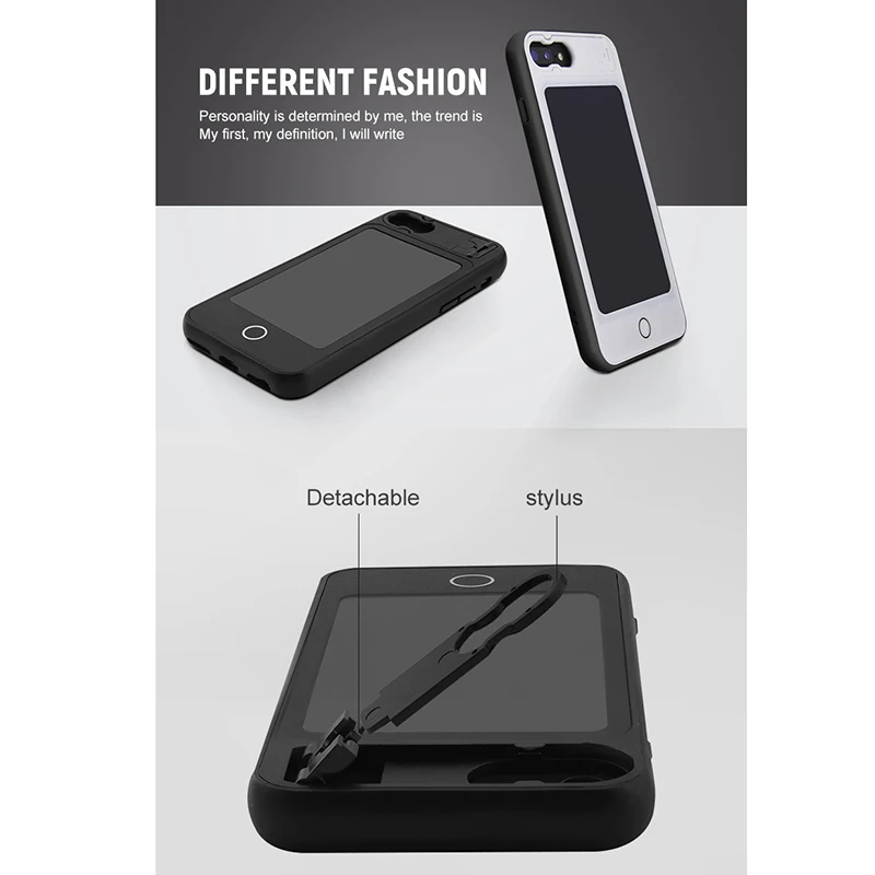 Дюймов 5,5 дюймов Универсальный мини ЖК Дисплей Рисунок планшеты Memo записи Графический Цифровой доска отображает чехол для iPhone 6 P/7 P/8 P плюс