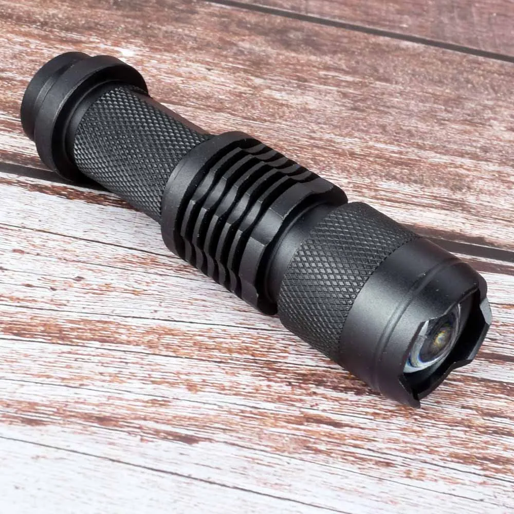 

Tactical Mini Telescopic Zoom flashlight For Gun Softair Weapon Light