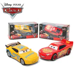 2019 9 см disney Pixar Cars 3 Молния Маккуин матер Джексон Storm Рамирез 1:55 литья под давлением Металла Отступить Игрушечная модель автомобиля обувь для