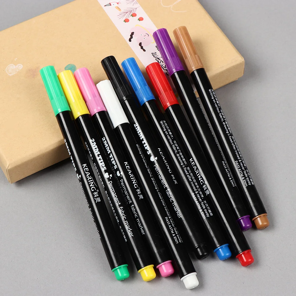 1PC Permanent Marker Pen Fabric Paint Marking Pens Multicolor Sketch 1pc-permanent-marker-pen-fabric-paint-marking-pens-multicolor-sketch