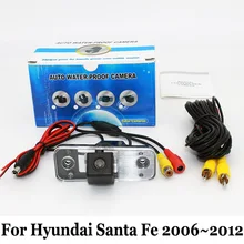 RCA Проводной Или Беспроводной Камеры Для Hyundai Santa Fe 2-я СМ 2006 ~ 2012/HD Широкоугольный Объектив CCD Ночного Видения Заднего Вида Резервное Копирование Камеры