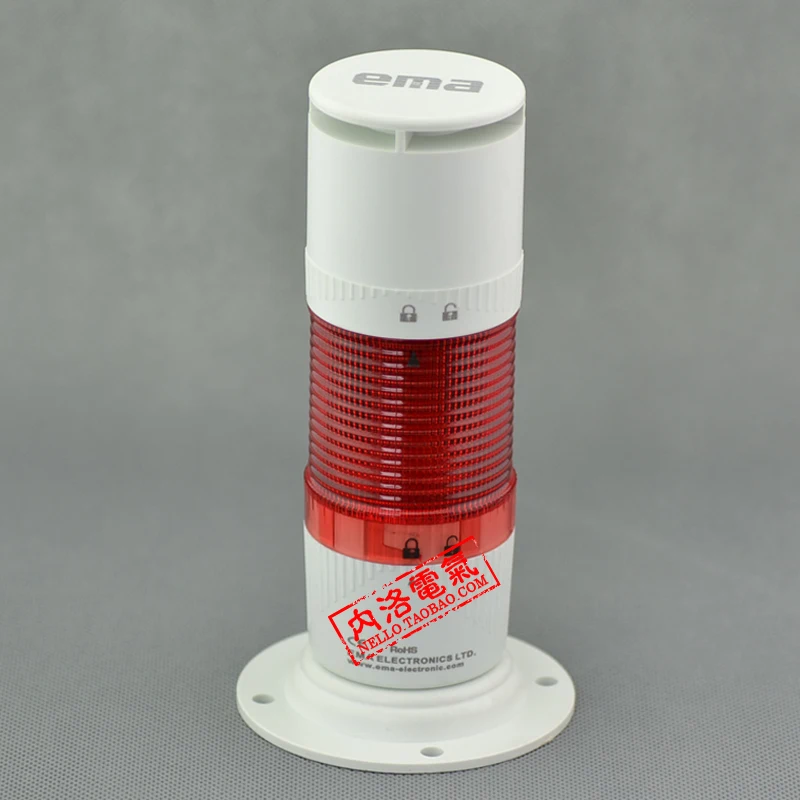 

[SA]EMA 50 modular multi- warning light buzzer AC85-275V super bright LED red--2pcs/lot