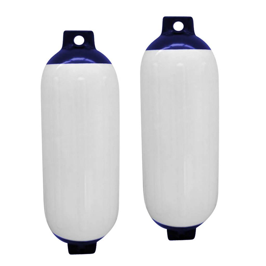 

2pcs Inflatable Marine Boat With Reinforced Eye Holes UV Protection Dock Shield/ Boat Buoy