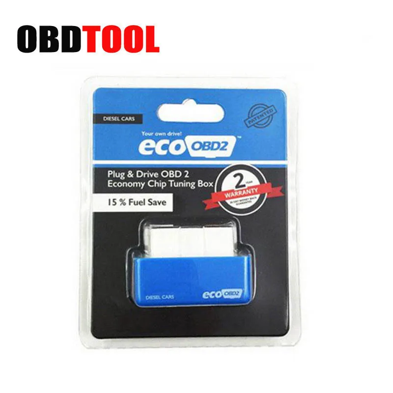 

Blue Super ECO NitroOBD2 Gasoline Benzine Cars Chip Tuning Box Nitro OBD Plug & Drive Nitro OBD2 35% More power 25% More torque