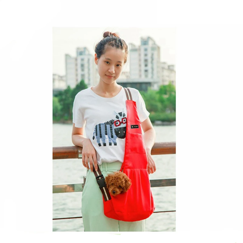 TAILUP Classics Oxford Cloth Dog Carrier Pet Sling Backpack