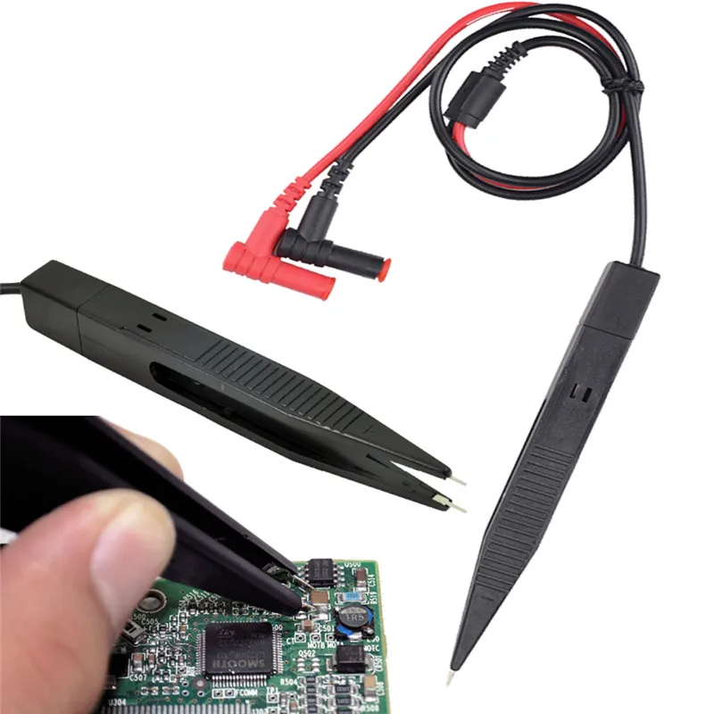 SMD Chip Component LCR Testing Tool Digital Multimeter Tester Meter Pen