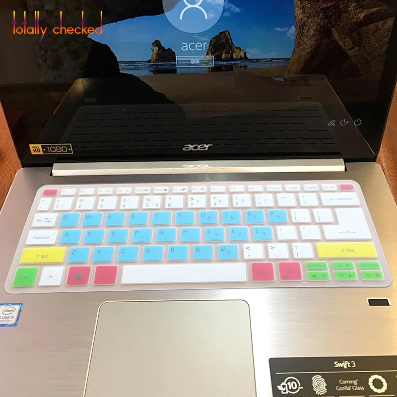 Для acer Swift3 Swift1 SF114-32 SF314-52 SF314-54 R5-471T SF514-51 S30-20 14 дюйм чехол для клавиатуры кожи Защитная swift 3 в 1