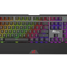 RK956 Механическая игровая клавиатура RGB с подсветкой коричневый переключатель для геймера