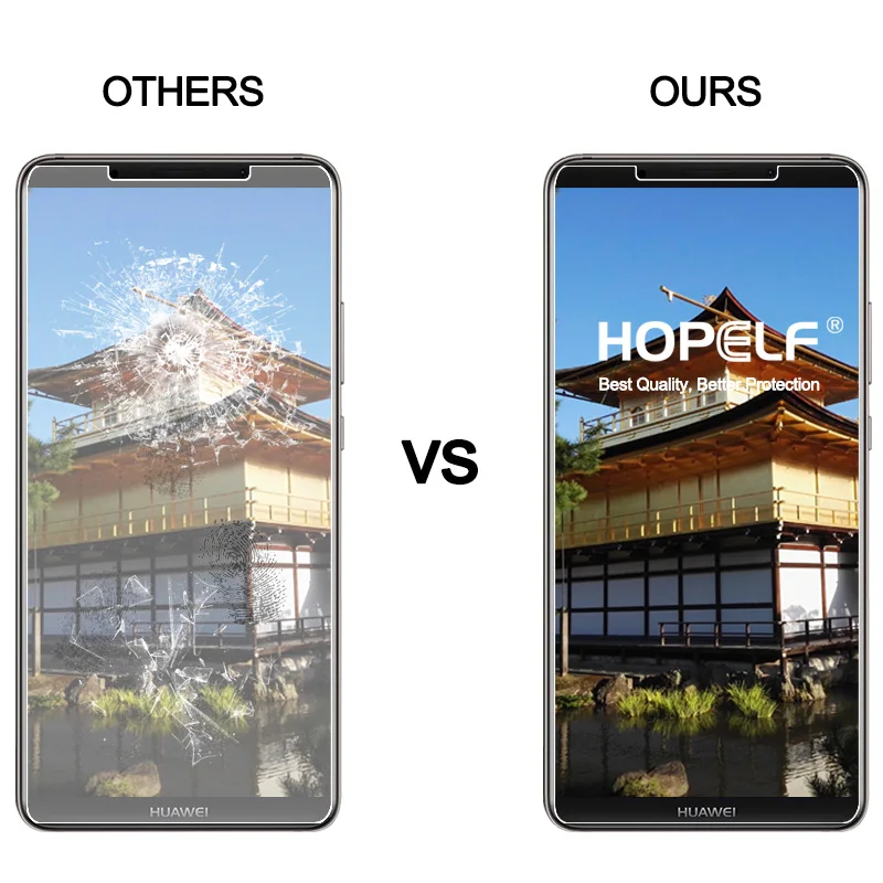 2 шт протектор экрана HOPELF для huawei mate 10 Pro закаленное стекло 2.5D 9H пленка для телефона закаленное стекло для huawei mate 10 Pro