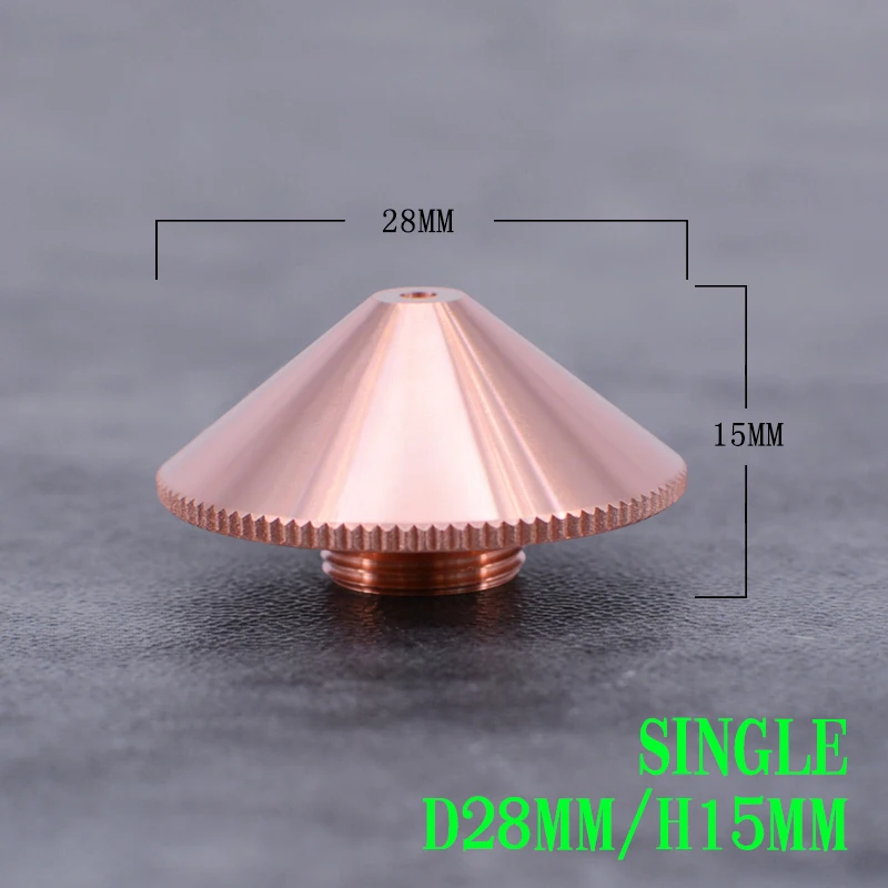 Однослойная Лазерная Насадка диаметром 28 мм Калибр 0 8 4 OEM Precitec P0591 571 0001 для