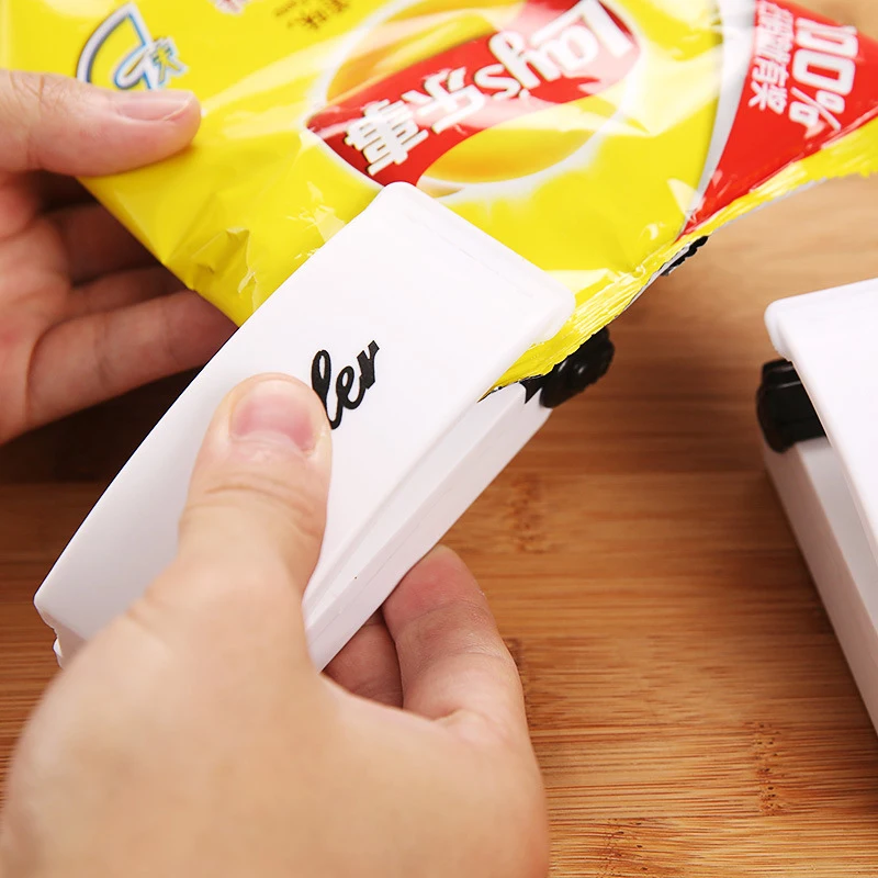 Портативная мини машинка для герметизации пластиковых пакетов|plastic bag clip|bag clipbag