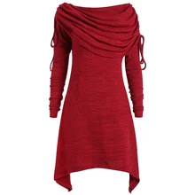 Lortalen, новинка, модные женские красные рубашки, длинный отложной воротник размера плюс, с рюшами, большой размер 5XL, топы, повседневные блузки Mujer