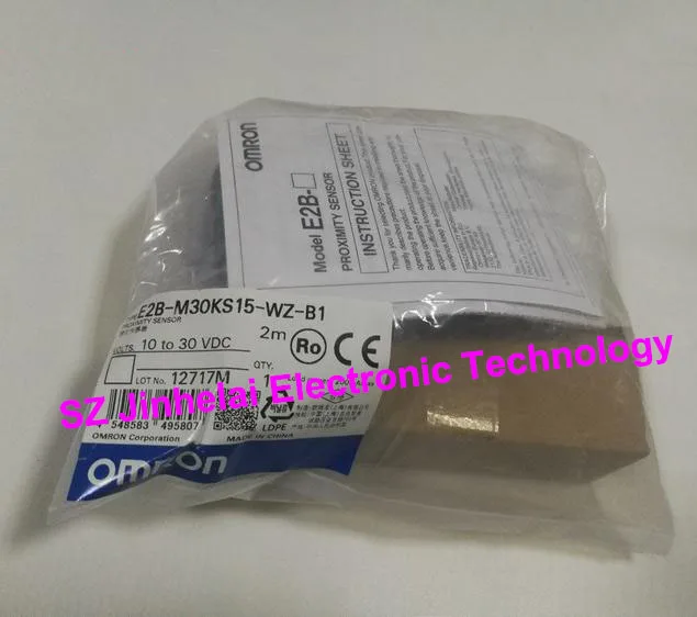 И E2B-M30KS15-WZ-B1 датчик приближения omron, Бесконтактный переключатель, 10-30VDC 2 м