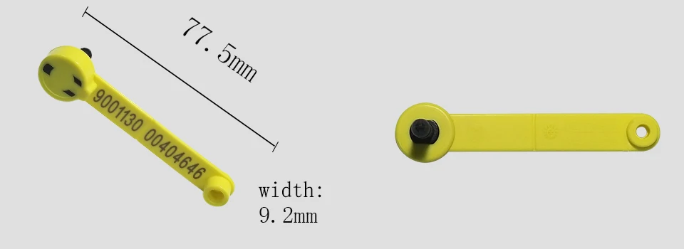 X80pcs ISO11784/85 RFID овец ухо метка + x1pc 134,2 кГц Животное палкой Reader LF Ручной bluetooth или USB портативный сканер