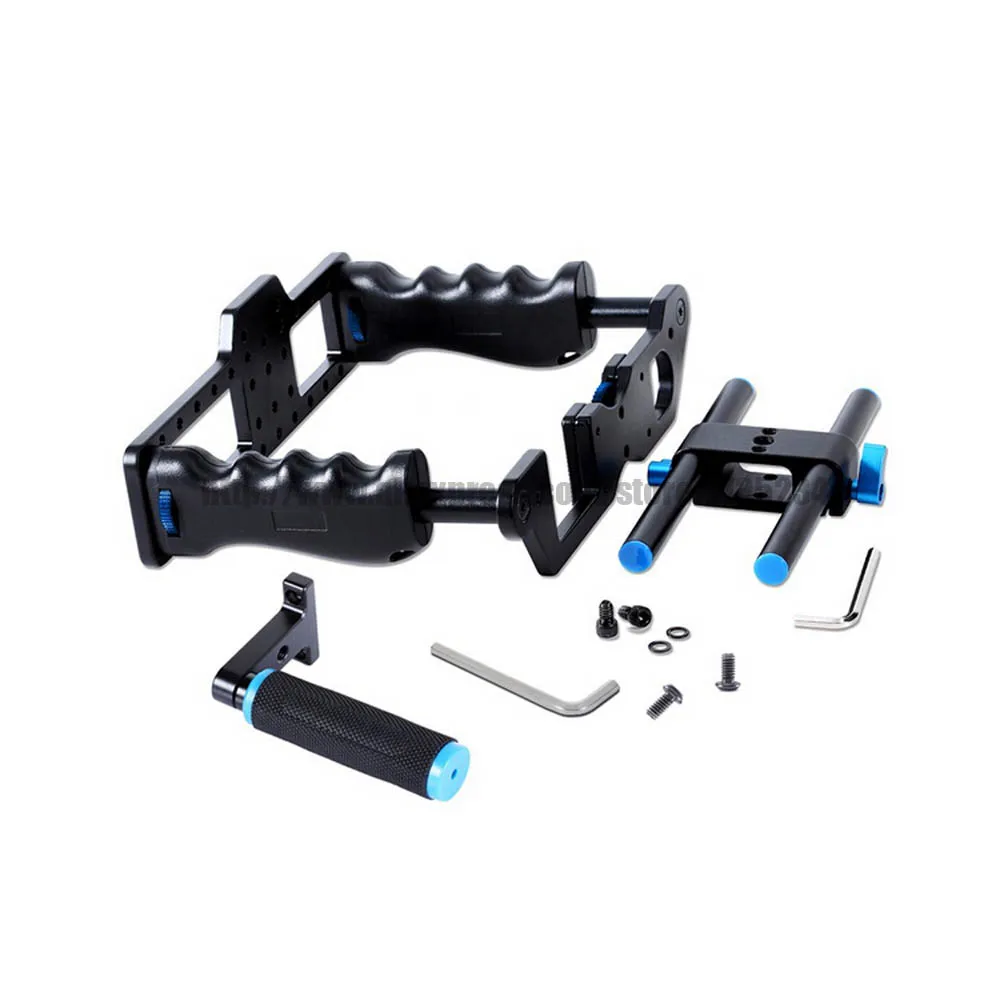 Профессиональная камера DSLR Rig рельсовая направляющая для видеокамеры 15 мм