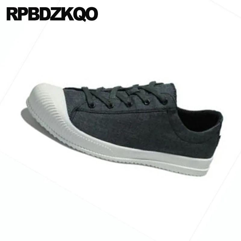Respirável Novos Skate Azul Sapatos Sneakers Alta Designer Lona Apartamentos Homens cinza Luxo Conforto Formadores Qualidade 2018 Masculino De Borracha Verão wz6qp6RUE