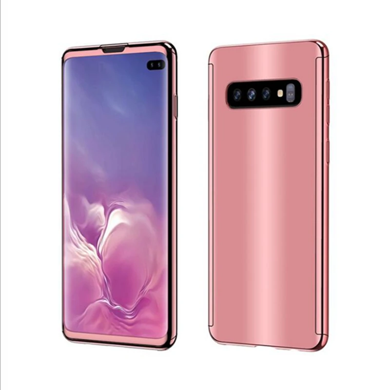 Чехол с полным зеркальным покрытием для Samsung Galaxy s10 s9 s8 plus Note 8 9 жесткий блестящий