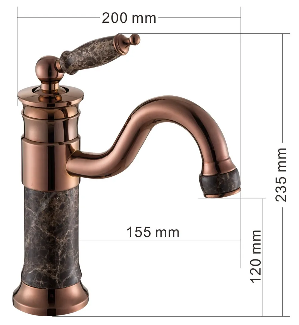 Artistic Bathroom Vessel Sink Faucet Single Lever Swivel Spout Basin Faucet Deck Mounted Bathroom Kitchen Mixer Tap Hot Cold Tap19
