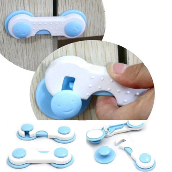 4pcs/lot Baby Kids Safety Lock Box Drawer Cupboard Cabinet Wardrobe