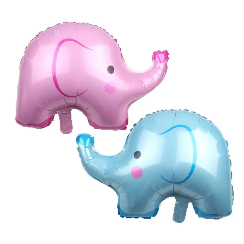 

1pcs 57*40cm Cute Elephant Foil Balloons Kids Birthday Party Decoration baby shower party supplies kids Favors Inflatable Toys