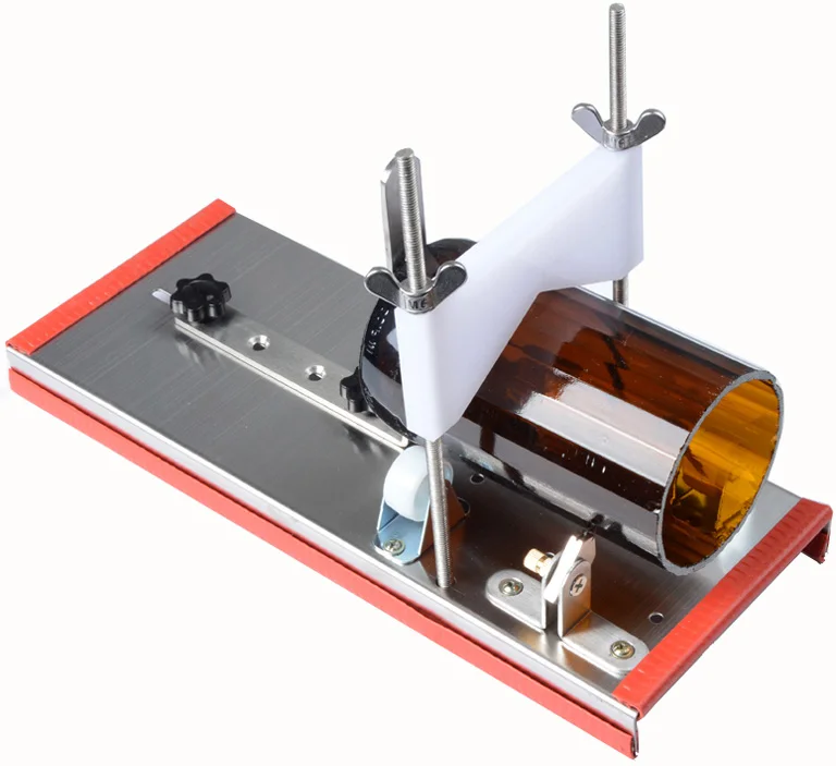 

Glass Bottle Cutter 2-10mm Beer Wine Jar Accurate Cutting Machine DIY Recycle Cutting Tool Kit Stainless Steel Smoothly Cutting