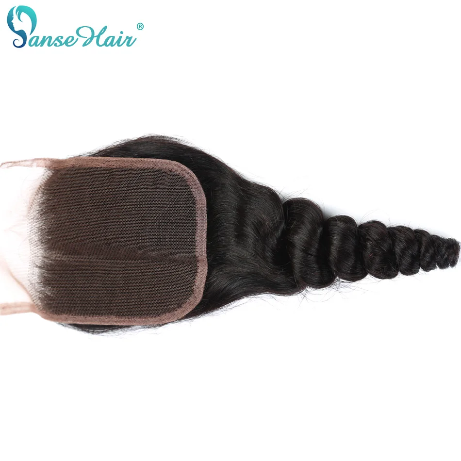 Бразильские волосы Panse волосы свободные волнистые волосы 4 пучка волос с закрытием 4X4 Индивидуальные 8 до 28 дюймов человеческие волосы не Реми