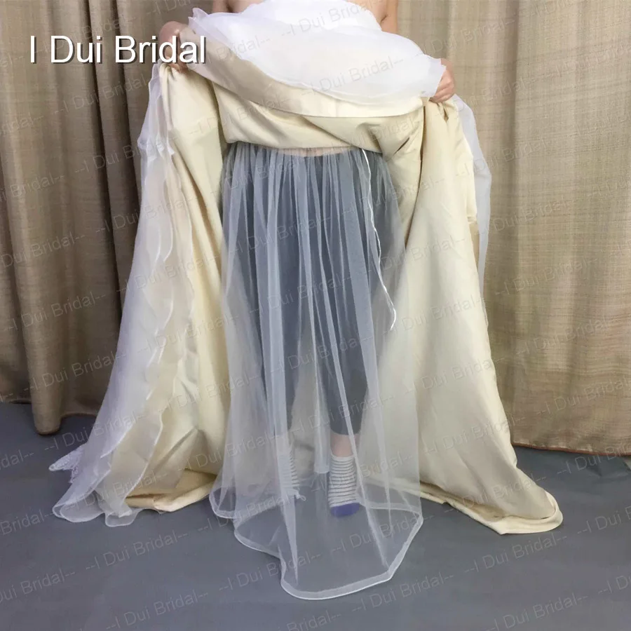 Aliexpress Gather Slip Skirt for Bride Buddy Petticoat Wedding Underskirt Save You from Toilet Water Women