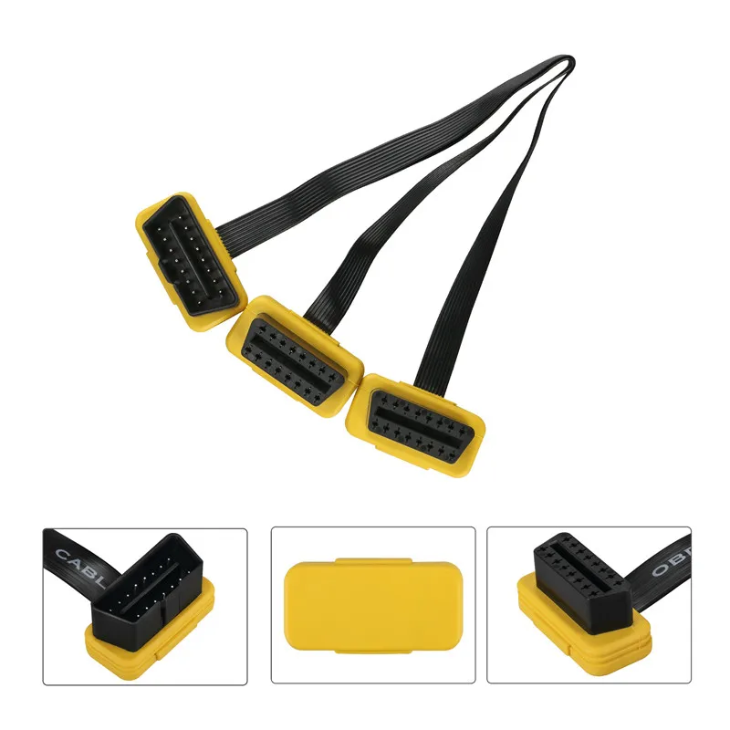 Высокое качество! 1 шт. кабель для передачи данных OBDII OBD2 OBD 16Pin 16 Pin|obd 16pin|obd2 obdobdii obd2 |