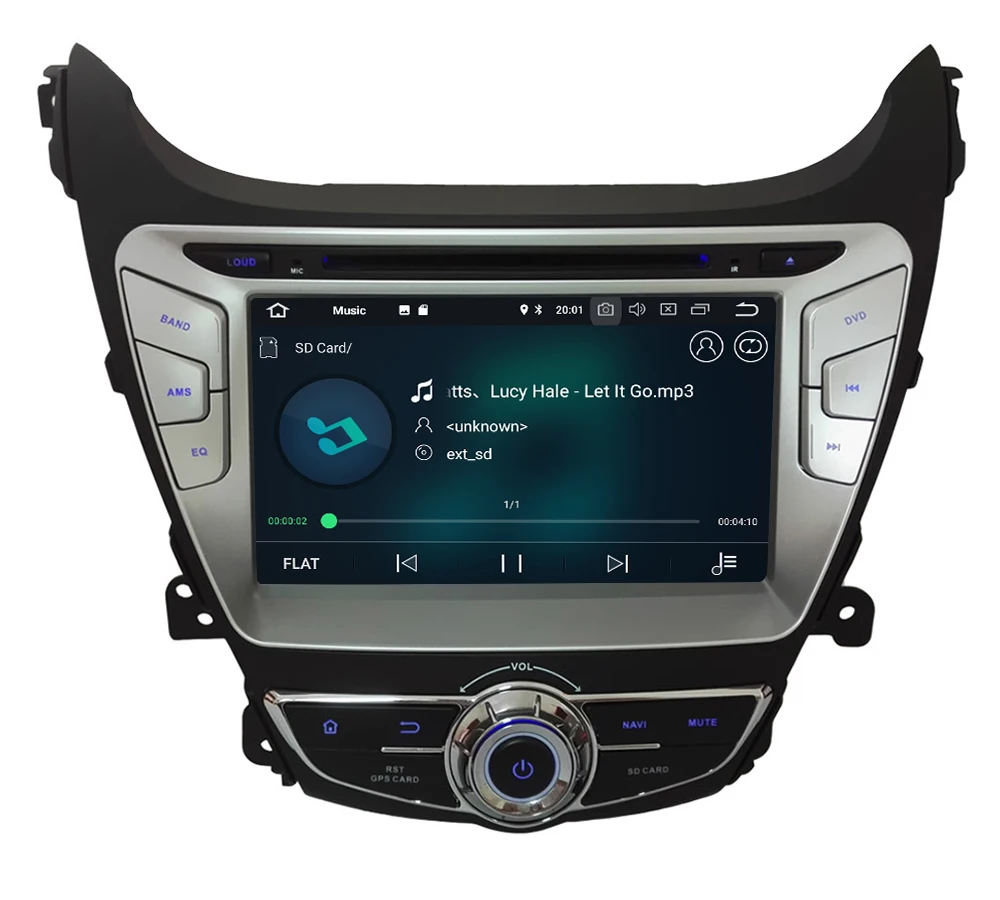 Top KLYDE 8" 4G WIFI Android 8.0 Octa Core 4GB RAM 32GB ROM BT Car DVD Player Radio GPS Navigation For Hyundai Elantra I35 2014 2015 3
