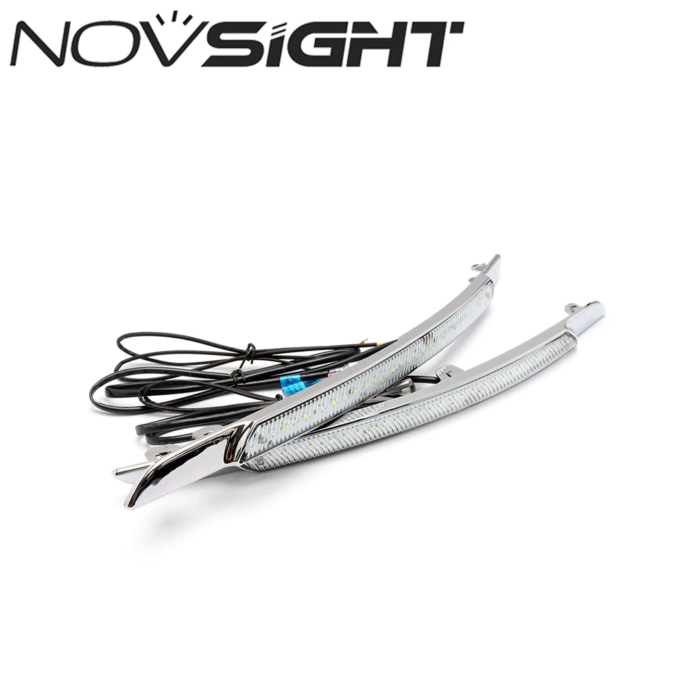 

NOVSIGHT Car LED Daytime Running Lights DRL with Yellow Turn Signal Daylight for NISSAN TEANA 08-09 D35