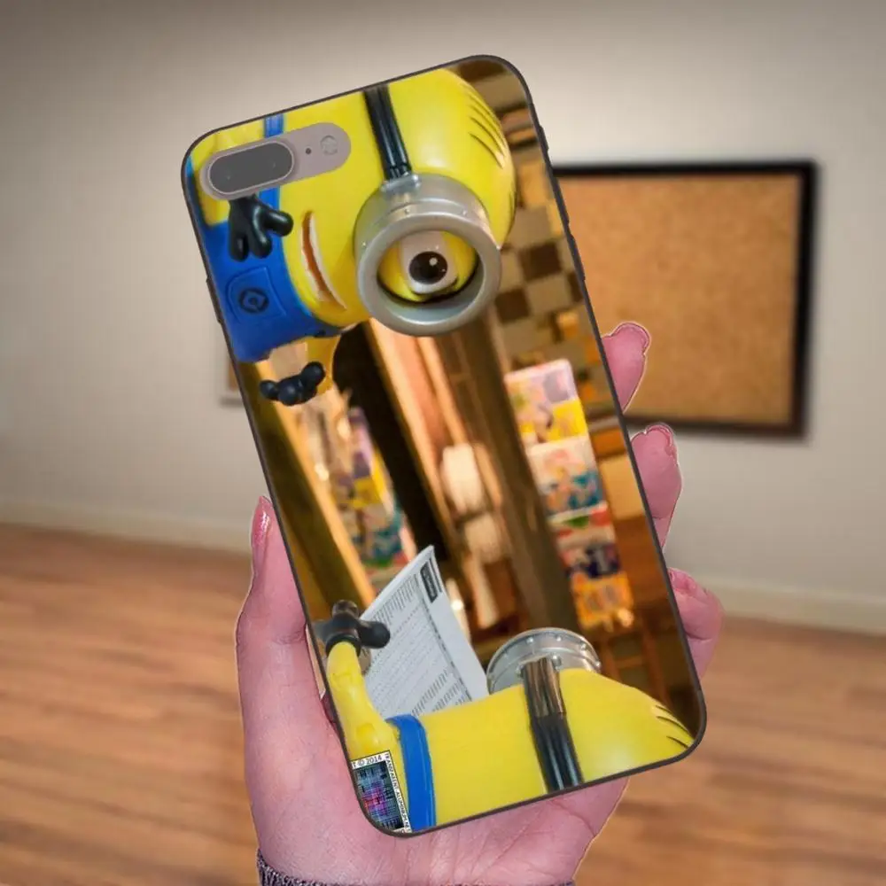 Чехол для телефона из ТПУ с кожаным покрытием футбольные Миньоны Huawei Honor Enjoy Mate Note