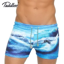 Бренд Taddlee, новинка, боксеры для плавания, для мужчин, купальники, для серфинга, пляжные шорты, шорты, для пениса, с мешочком, для увеличения передней части, XXXL