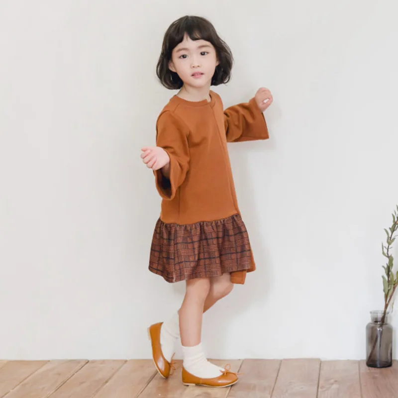 

Girls Dress 2019 New Brand Girls Clothes Unique Janpan Style Kids Clothes Sweater Dress Design Baby Girls Dress 10 11 12 13 Year