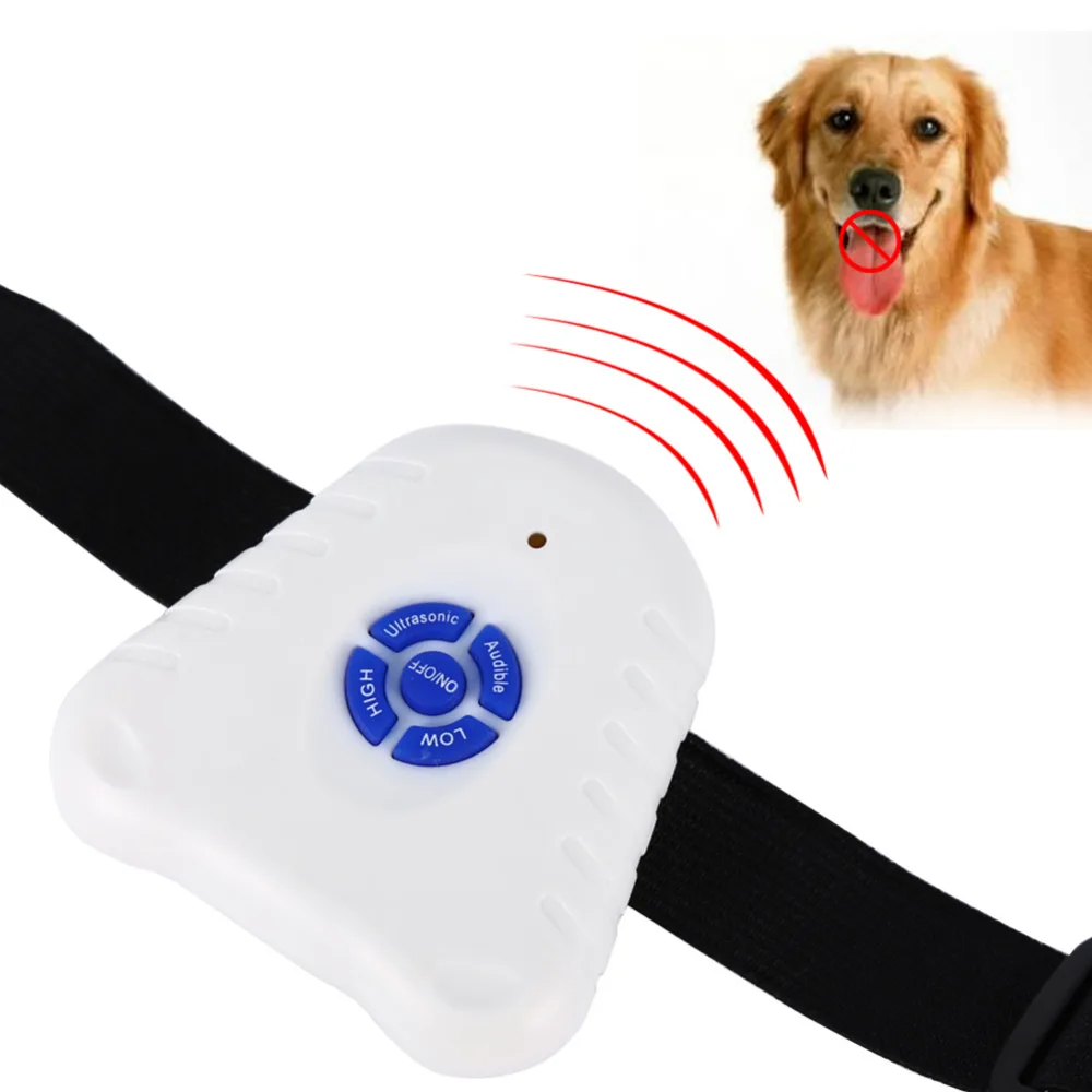

Cheap Dog Bark Stop Outdoor Indoor Ultrasonic Pet Anti Barking Control Collar New Training Collar