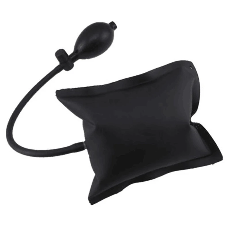 Black Car Window Door Pump Wedge Airbag Inflatable Open Entry Hand Repair Tool
