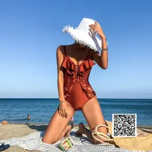 Купальники Для женщин Одна деталь купальник купальники летние комплекты для девочек из плотного хлопка, Пляжное Платье Sierra Surfer бикини женские