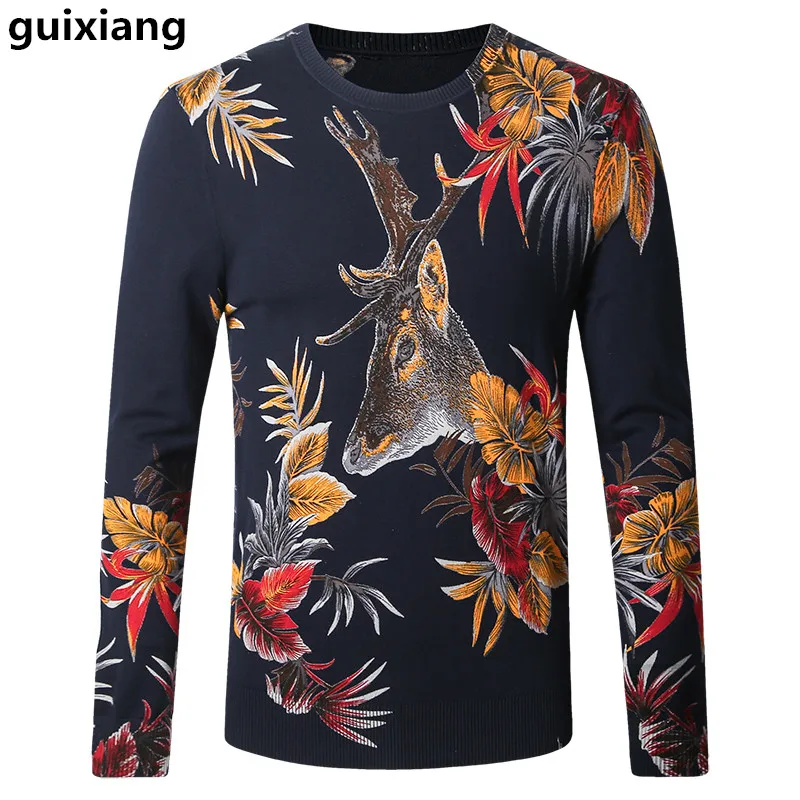 2017 Spring and Autumn font b men b font font b sweater b font leisure knit