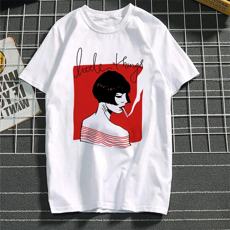 

BTFCL Harajuku loose beauty Tshirt Women Cotton 2019 Funny T-shirt girls 90s Short Sleeve Plus Size White T Shirt Sexy Tops Tees