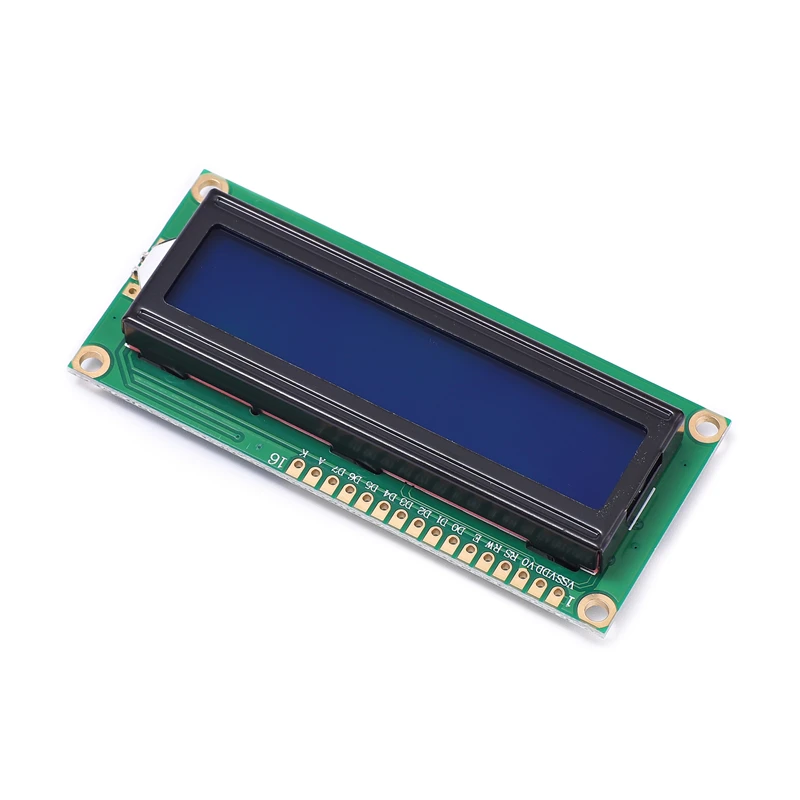 

1PCS LCD1602 Monitor 1602A LCD character 1602 5V Blue screen display modules Backlight blue new 16 X 2