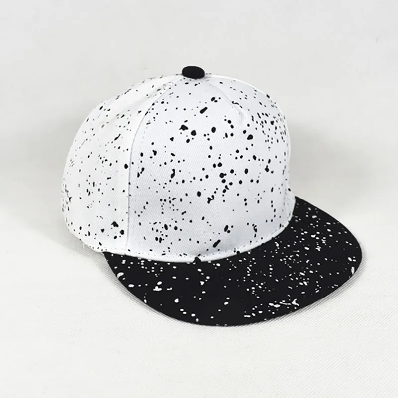 Kid Baseball Cap Snowflakes Graffiti Outdoor Sports Snapback Children Dance Hat Adjustable Summer Sun Dome Caps Casquette (9)