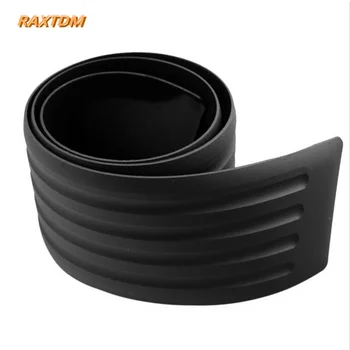 

Car Styling Black Rubber Rear Guard Bumper Protector Trim cover For Mitsubishi ASX Pajero Lancer EX RVR Montero Outlander