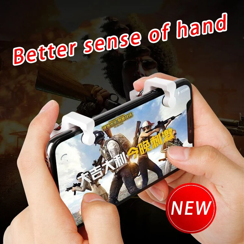 Gaming Trigger Fire Button Smart phone Mobile Joysticks Games L1R1 Shooter Controller For PUBG/Rules of Survival/Knives Out | Игрушки и