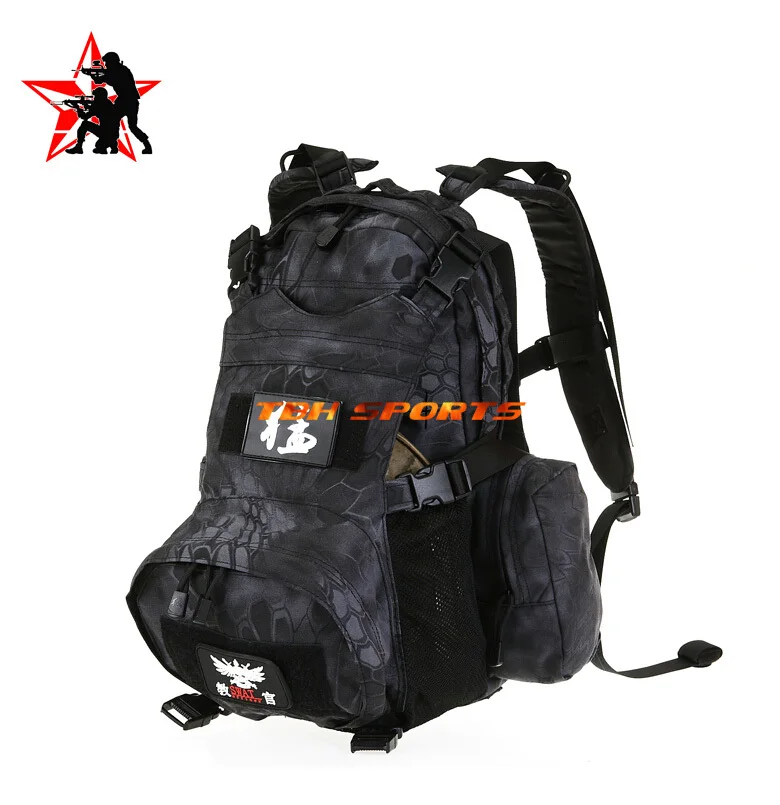 Tigerland YOTE Navy Seal Tactical Backpack In Kryptek Typhon Combat Bag Free shipping SKU12050337