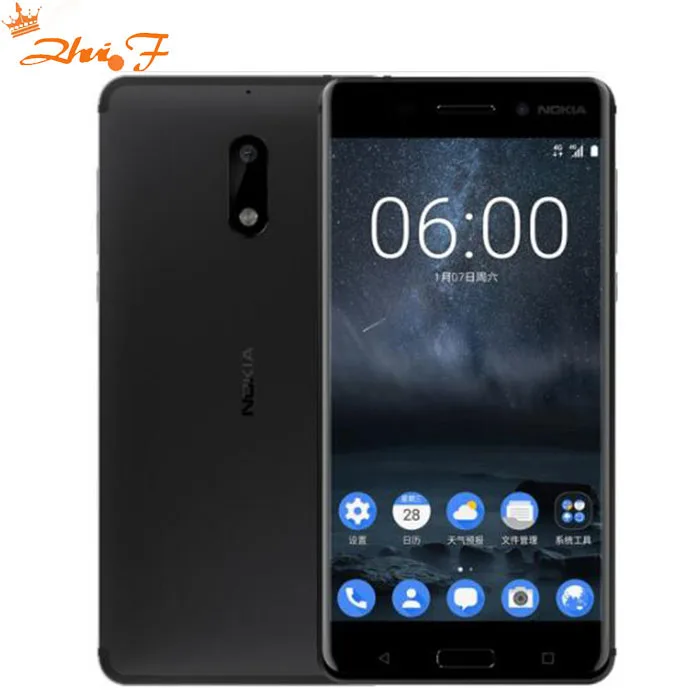 Nokia 6new оригинальный 6 LTE 4G мобильный телефон Android 7 Восьмиядерный Qualcomm 5