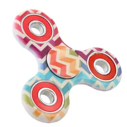 Новые цвета радуги Tri-блесны ручной Непоседа игрушки EDC руки Spinner Для аутизма и СДВГ вращения анти-стресс игрушки