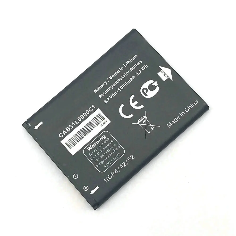 CAB31L0000C1 CAB310000C2 Battery 100% Original Repair For Alcatel i808 TCL  T66 A890 Phone + battery - AliExpress