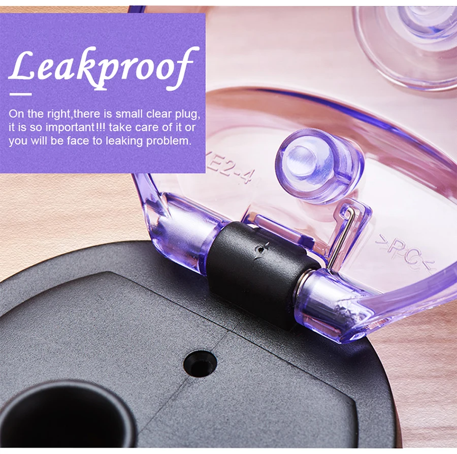 8UZSPACE 1000 ml Water Bottle Portable Leakproof Eco-friendly Sports Hiking Tea My Drink Bottle Large Capacity Kettle With filter