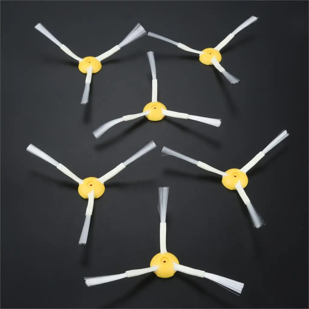6Pcs Vacuum Cleaning Robot Replacement Brush 3-Armed Side Brushes For iRobot Roomba 800/900 Series Vacuum Cleaner Accessories